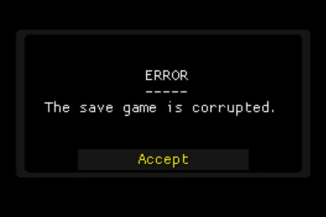 Corrupt Save Files Corrupt Save Files
